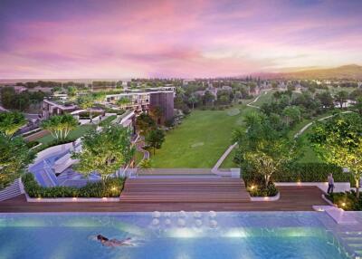 Golf Course View Apartment Resale Laguna Sky Park