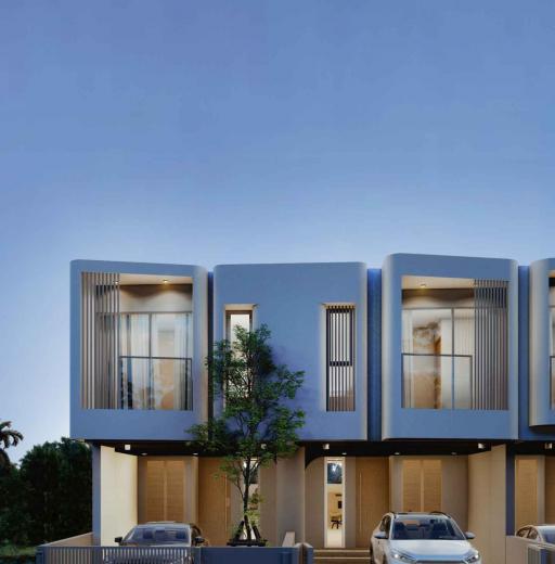 Newly Completed 2 Bedroom Townhouses for Sale in Chalong