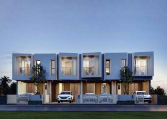 Newly Completed 2 Bedroom Townhouses for Sale in Chalong
