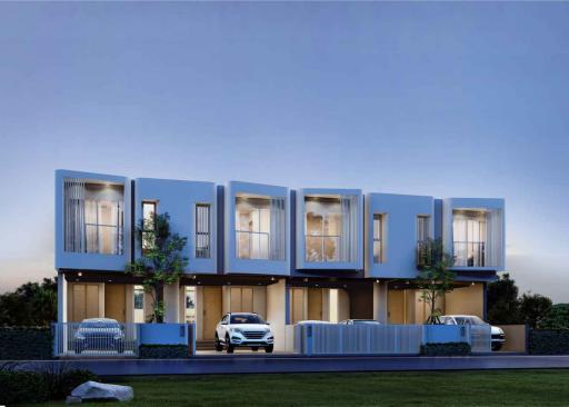 Newly Completed 2 Bedroom Townhouses for Sale in Chalong