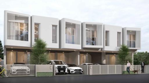 Newly Completed 2 Bedroom Townhouses for Sale in Chalong