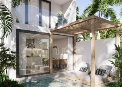 One Bedroom Tropical Villa for Sale on Pasak 8, Phuket