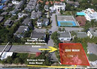 Land for sale on Chaeng Wattana Road