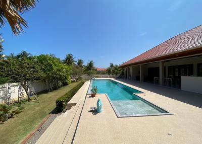Large Thai-Bali Pool Villa on Big Plot For Sale Near Khao Kalok Beach