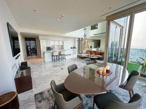 3-bedroom river view duplex for sale in Four Seasons Private Residences