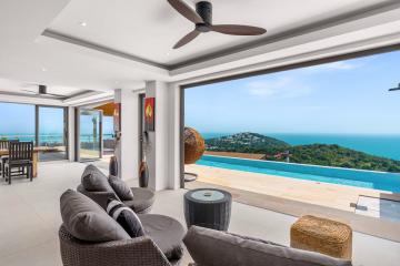 New 3 bedrooms sea-view villa for sale Choenmon area