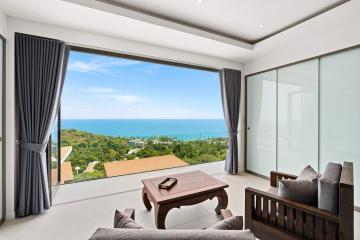 New 3 bedrooms sea-view villa for sale Choenmon area