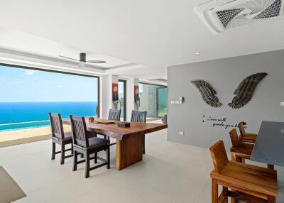 New 3 bedrooms sea-view villa for sale Choenmon area