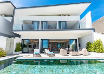 Sea-view pool villa for sale Bophut