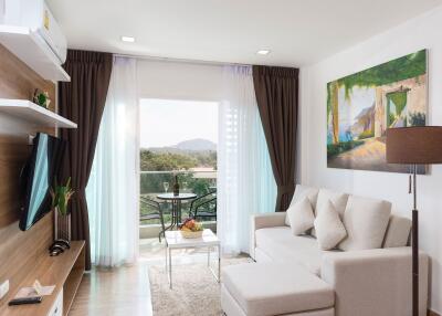 Incredible 1-bedroom apartments, with pool view in Calypso project, on Nai Harn beach