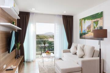 Incredible 1-bedroom apartments, with pool view in Calypso project, on Nai Harn beach