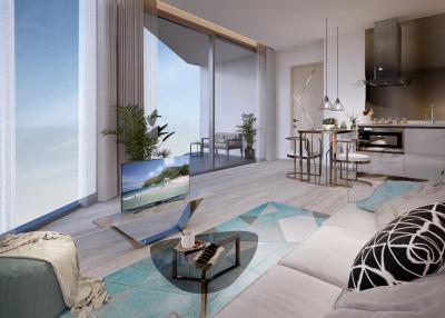 Luxury studio apartments, with sea view, on Nai Harn beach