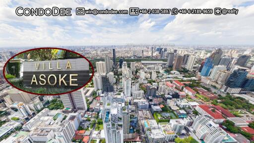 Duplex Condo Sale Asoke High Floor