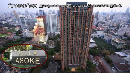 Duplex Condo Sale Asoke High Floor