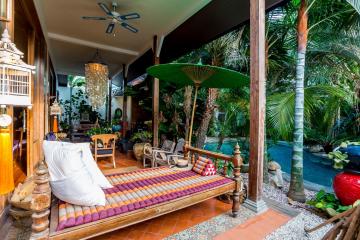 Thai Bali Designer 3 Bed Home For Sale Near Sainoi Beach