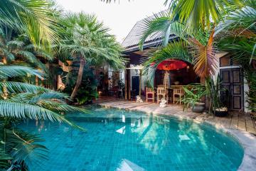 Thai Bali Designer 3 Bed Home For Sale Near Sainoi Beach