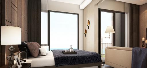 Incredible 1-bedroom apartments, with sea view in Aristo 2 project, on Surin Beach beach