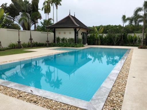 Exclusive, large 4-bedroom villa, with pool view in Two Villas Holiday Oriental Style Layan project, on Bangtao/Laguna beach  ( + Video review)