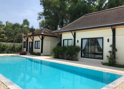 Exclusive, large 4-bedroom villa, with pool view in Two Villas Holiday Oriental Style Layan project, on Bangtao/Laguna beach  ( + Video review)