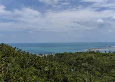 1 rai sea-view land plot for sale Lamai Hills