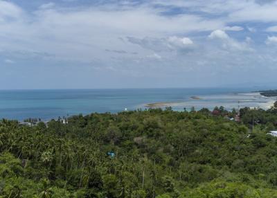 1 rai sea-view land plot for sale Lamai Hills