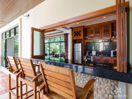 Chic 2-bedroom villa, with pool view in Baan Bua project, on Nai Harn beach