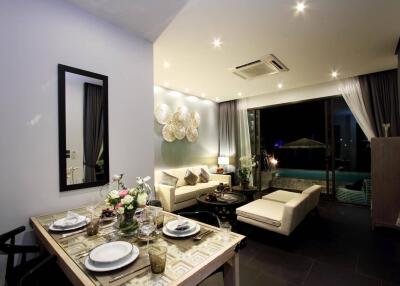 Exclusive 2-bedroom villa, with pool view in Coco Chalong by Windham project, on Chalong beach