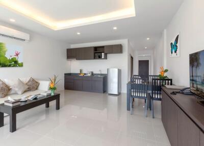 Cozy studio apartments, with sea view, on Patong Beach beach