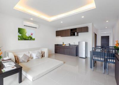 Cozy studio apartments, with sea view, on Patong Beach beach