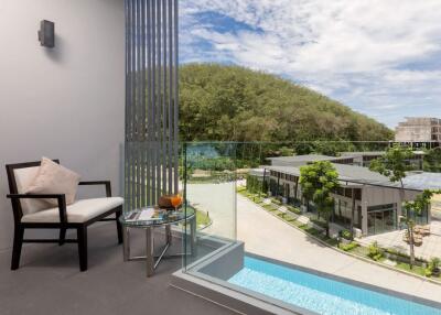 Cozy studio apartments, with sea view, on Patong Beach beach