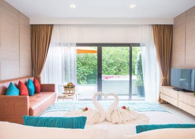 Cozy studio apartments, with sea view, on Patong Beach beach