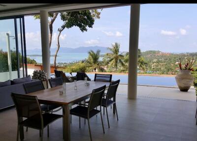 Lovely 3 bedrooms seaview villa for sale in Pai Laem