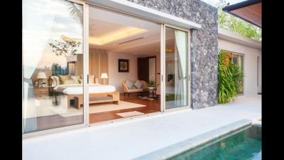 Chic premium, large 4-bedroom villa, with pool view in Botanica Luxury project, on Bangtao/Laguna beach  ( + Video review)