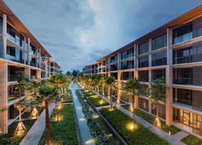 Astonishing 2-bedroom apartments, with pool view and near the sea in Baan Mai Khao project, on Mai Khao beach