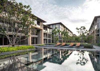 Gorgeous 2-bedroom apartments, with sea view and near the sea in Baan Mai Khao project, on Mai Khao beach