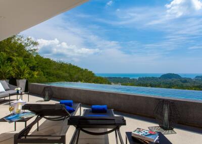 Incredible 2-bedroom apartments, with sea view in The Villas Overlooking Layan project, on Bangtao/Laguna beach