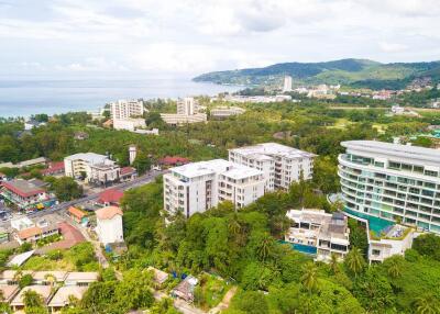 Luxurious studio apartments, with urban view in Karon Hill project, on Karon beach