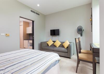 Luxurious studio apartments, with urban view in Karon Hill project, on Karon beach