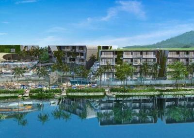 Exclusive 1-bedroom apartments, with pool view in WYNDHAM GRAND NAI HARN BEACH PHUKET project, on Nai Harn beach