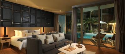 Fashionable 2-bedroom apartments, with pool view in WYNDHAM GRAND NAI HARN BEACH PHUKET project, on Nai Harn beach