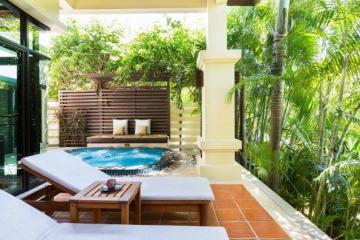 Luxurious 2-bedroom villa, with pool view in Baan Bua project, on Nai Harn beach