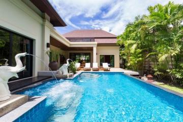 Luxurious 2-bedroom villa, with pool view in Baan Bua project, on Nai Harn beach