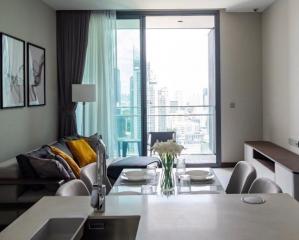 Modern 2 bedrooms condo for sale close to Nana BTS Station