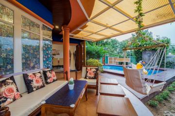 Two Storey 4 Bedroom Thai Style Pool Villa For Sale In Soi 88