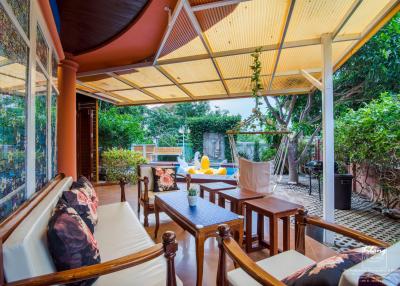 Two Storey 4 Bedroom Thai Style Pool Villa For Sale In Soi 88