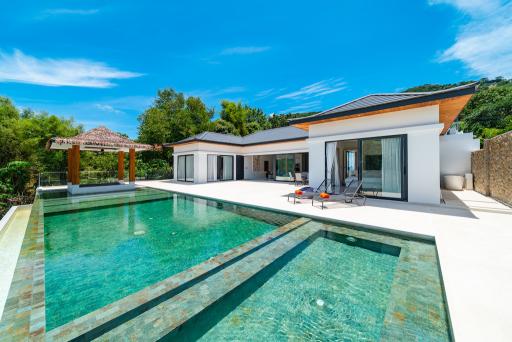 4 bedroom sea-view villa for sale in Koh Samui