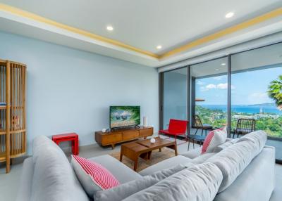 Stunning 3-bedroom apartments, with sea view, on Surin Beach beach