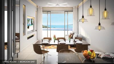 Incredible 2-bedroom apartments, with sea view, on Surin Beach beach