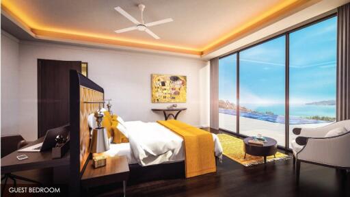 Incredible 2-bedroom apartments, with sea view, on Surin Beach beach