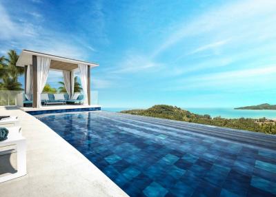 Astonishing 4-bedroom apartments, with sea view, on Surin Beach beach